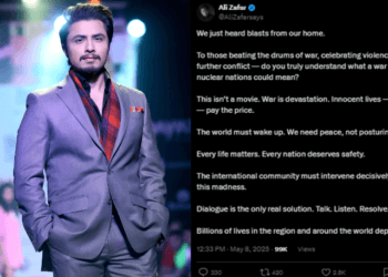 'War is devastation,' Ali Zafar urges dialogue to resolve Pak-Ind crisis