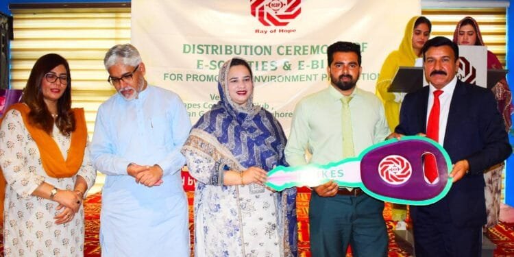 RCDP empowers field staff with e-bikes, recognizes their role