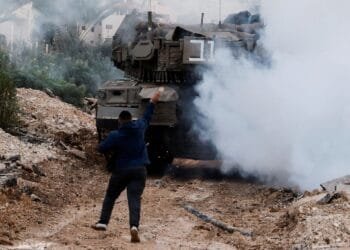 Why are Israeli tanks in the occupied West Bank?