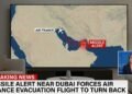 Missile Alert Near Dubai Forces, Air France Evacuation Flight to Abort Mission