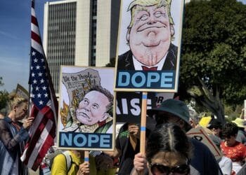 ‘Hands Off!’ protests against Trump and Musk are planned across the US