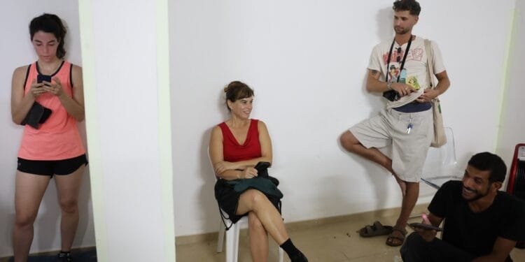 ‘Not for you’: Israeli shelters exclude Palestinians as bombs rain down